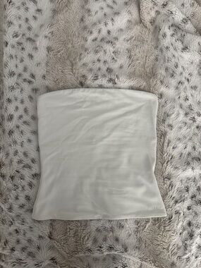 Aritzia Contour White Tube Top